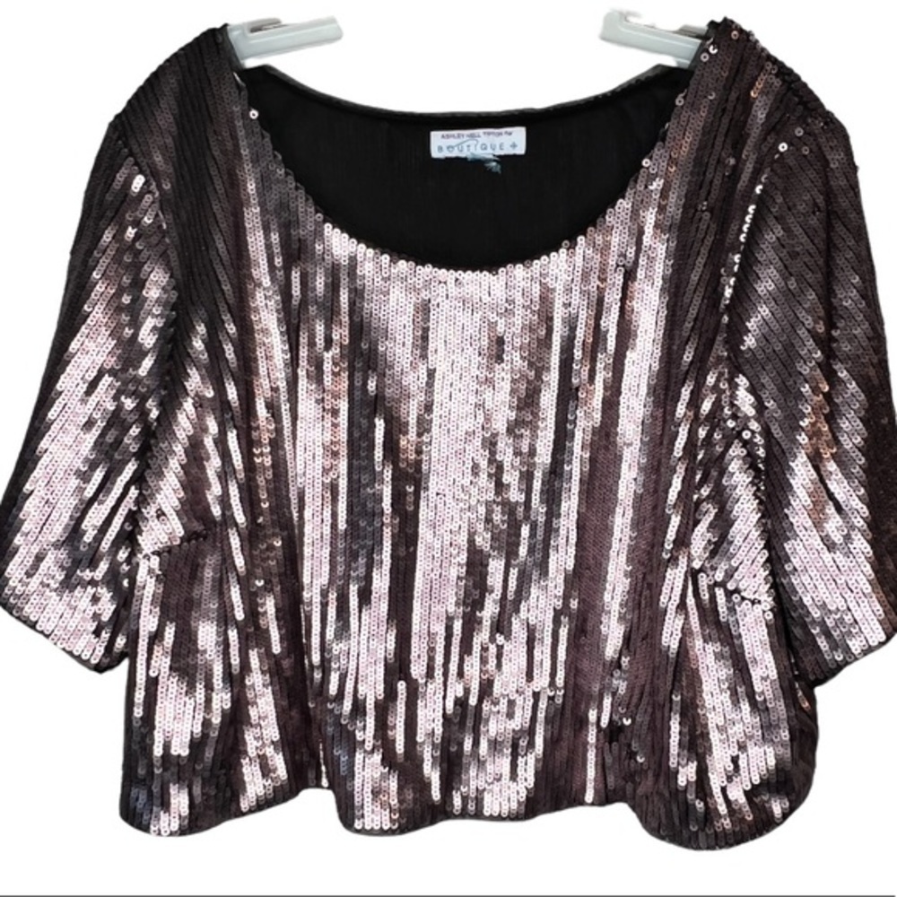 Ashley Nell Tipton for Boutique Sequin‎ Top